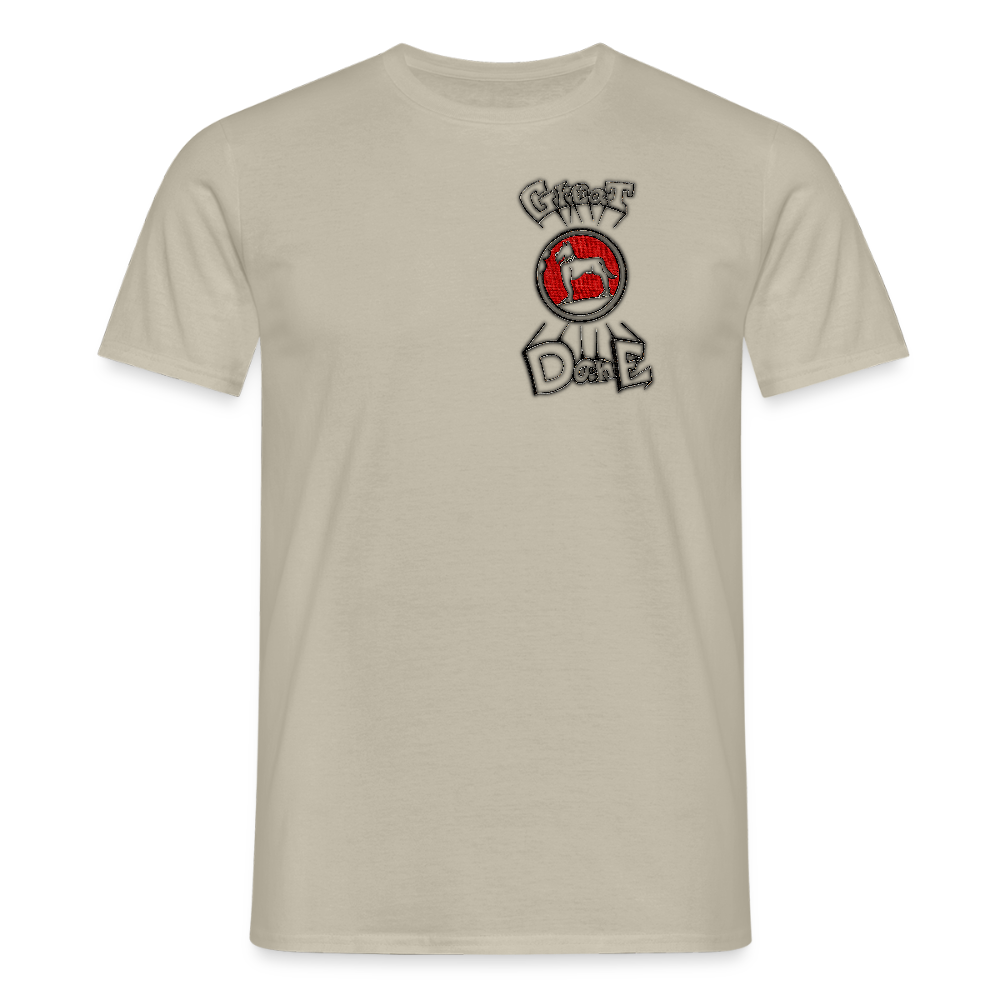 Men's T-Shirt (Great Dane) - sand beige