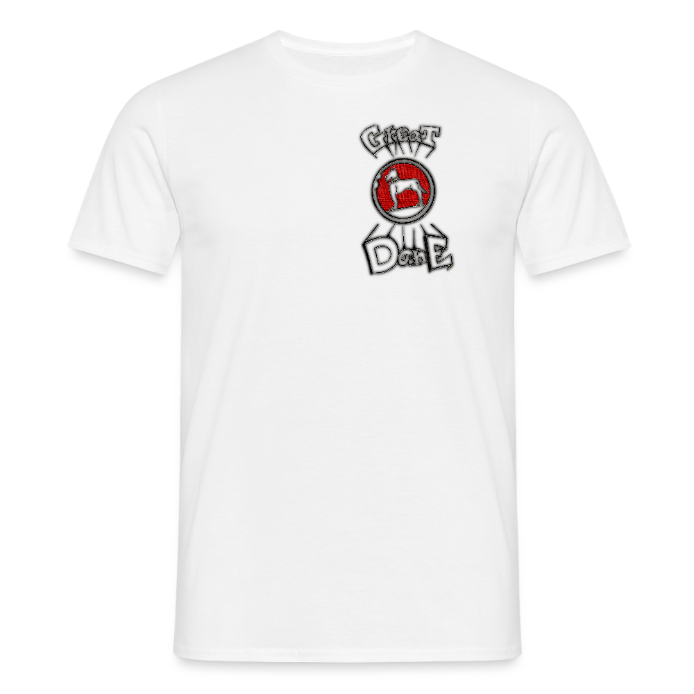 Men's T-Shirt (Great Dane) - white