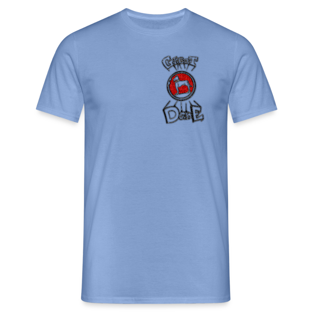 Men's T-Shirt (Great Dane) - carolina blue