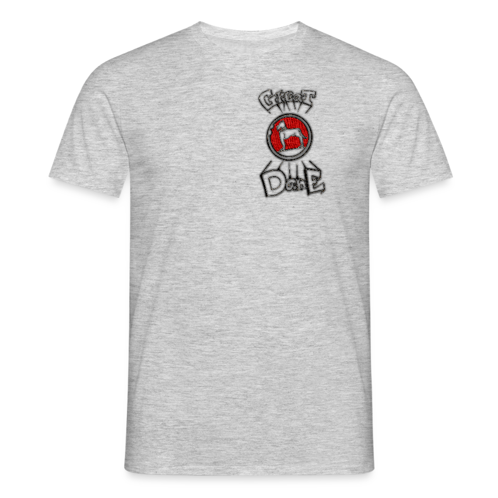 Men's T-Shirt (Great Dane) - heather grey
