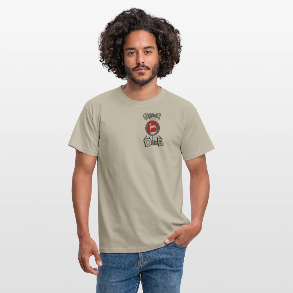 Men's T-Shirt (Great Dane) - sand beige