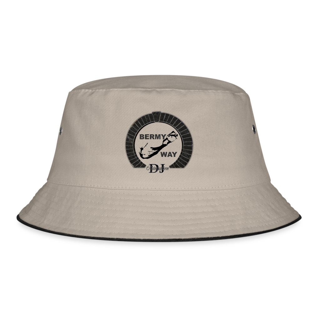 Bucket Hat - khaki/black