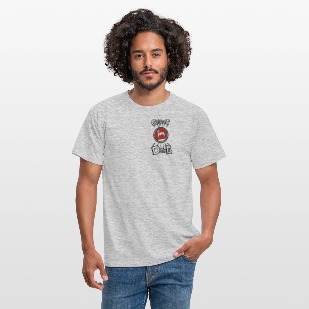 Men's T-Shirt (Great Dane) - heather grey